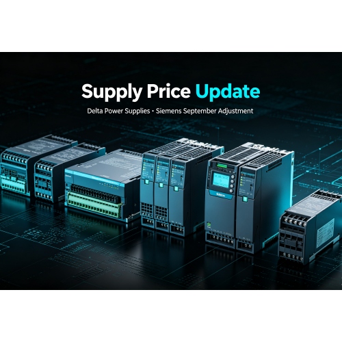Price Adjustment Notice for Delta Standard Power Supplies; Siemens Price Hike Effective September